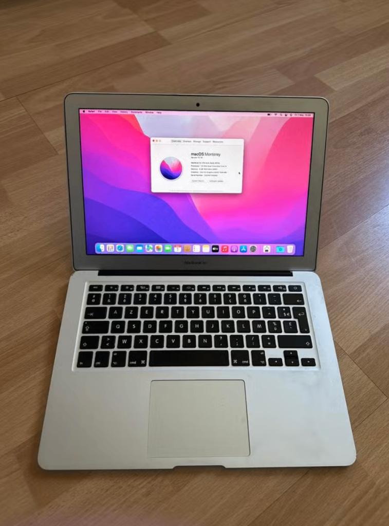Macbook Air Late 2015, Informatique & Logiciels, 13 pouces, Enlèvement, Utilisé, Azerty