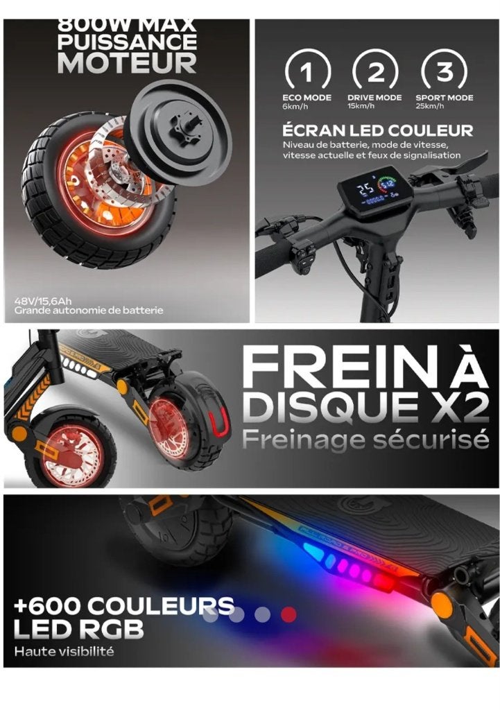 Trottinette Urban Glide, Vélos & Vélomoteurs, Trottinettes, Enlèvement, Neuf, Step électrique (E-scooter), Urban Glide