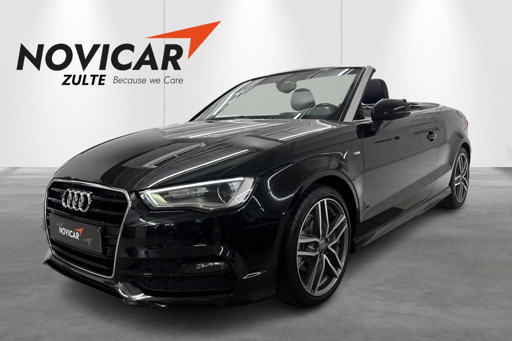Audi A3 Cabriolet 1.4 TFSi S Line - GPS + AIRCO + SENSOREN, Autos, Audi, Achat, Cabriolet, Boîte manuelle, Noir