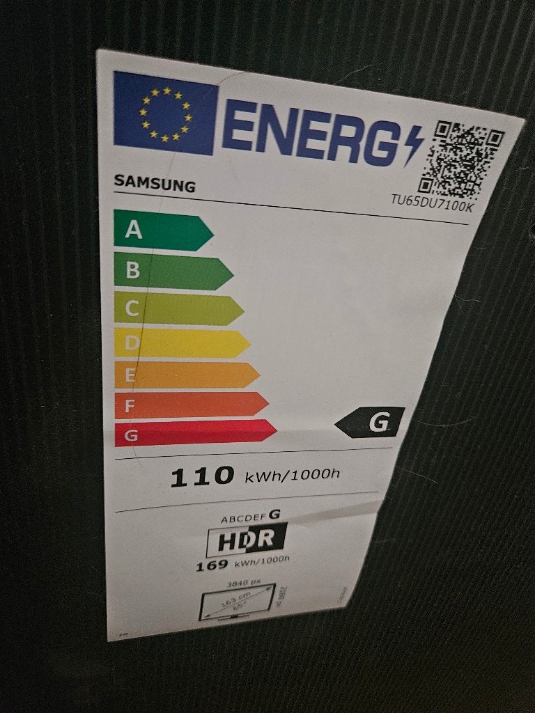 Television, TV, Hi-fi & Vidéo, QLED, 120 Hz, Comme neuf, Enlèvement