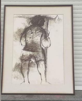 lithographie signe roger somville, Antiek en Kunst, Kunst | Litho's en Zeefdrukken, Ophalen of Verzenden