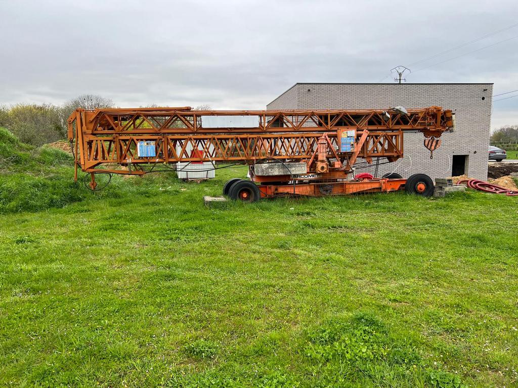 Grue Tour T24, Articles professionnels, Enlèvement