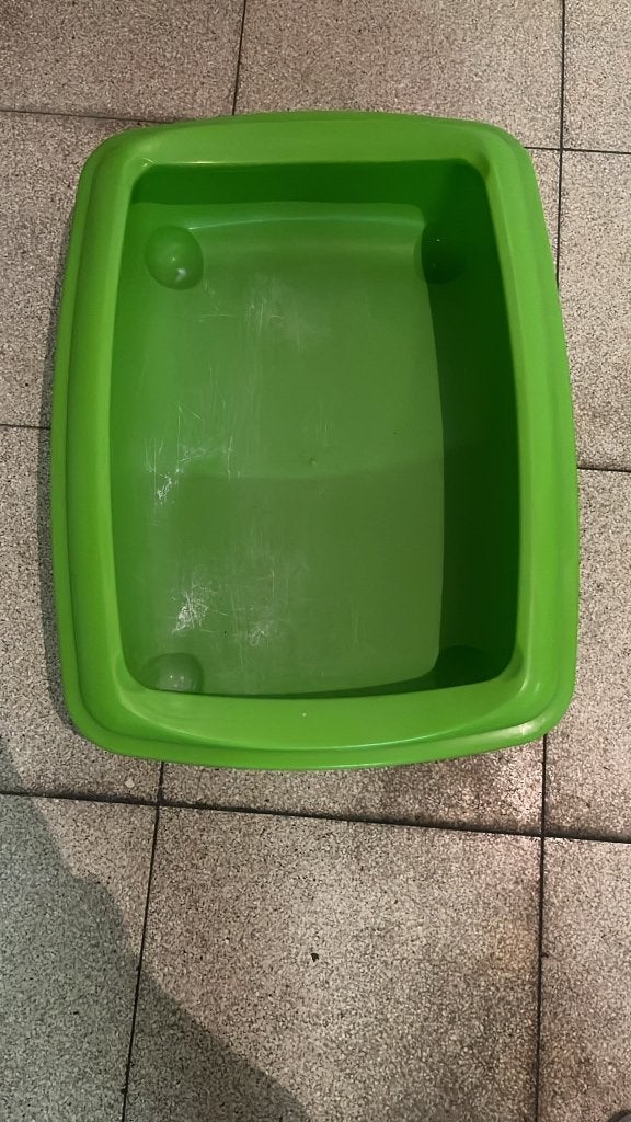 Kattenbak + vulling, Ophalen, Zo goed als nieuw, Open