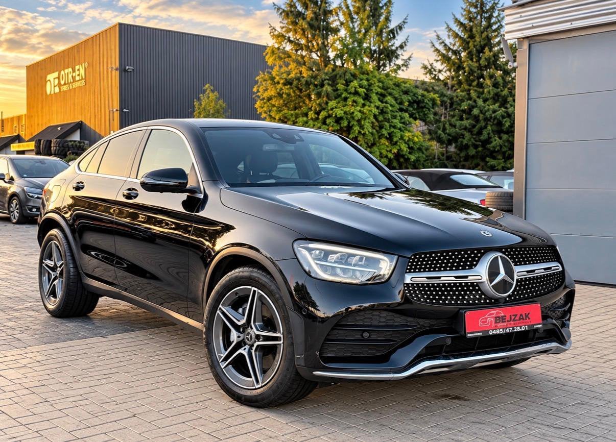 Mercedes GLC200d Coupe AMG-LINE 4Matic FACE-LIFT Nieuwstaat, Auto's, Automaat, Alcantara, Zwart, Diesel