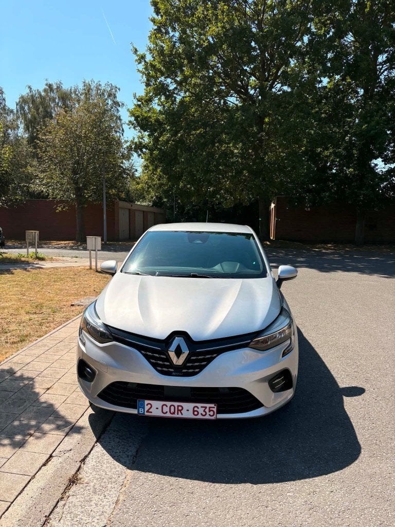 Renault Clio 1.0 TCe 91 pk Zen – 03/2021 – 120.016 km, Autos, Renault, Argent ou Gris, Achat, Euro 6, Entretenue par le concessionnaire