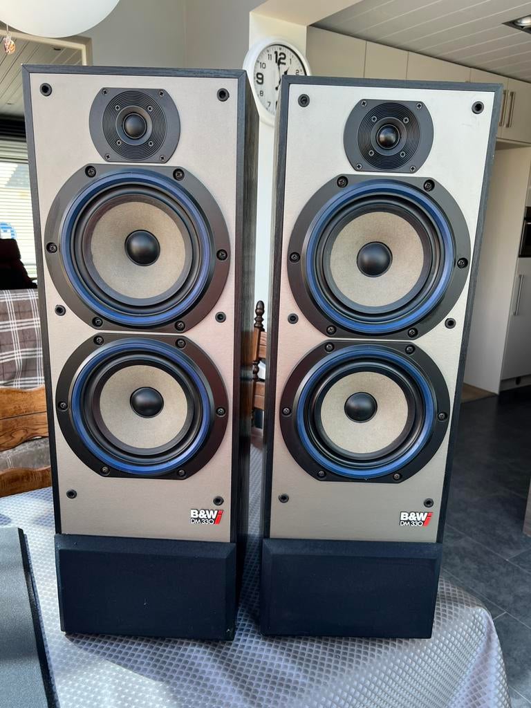 Luidsprekers B&W DM330, TV, Hi-fi & Vidéo, Enceintes, Utilisé, Haut-parleurs Frontaux, Arrière ou Stéréo, Bowers & Wilkins (B&W)
