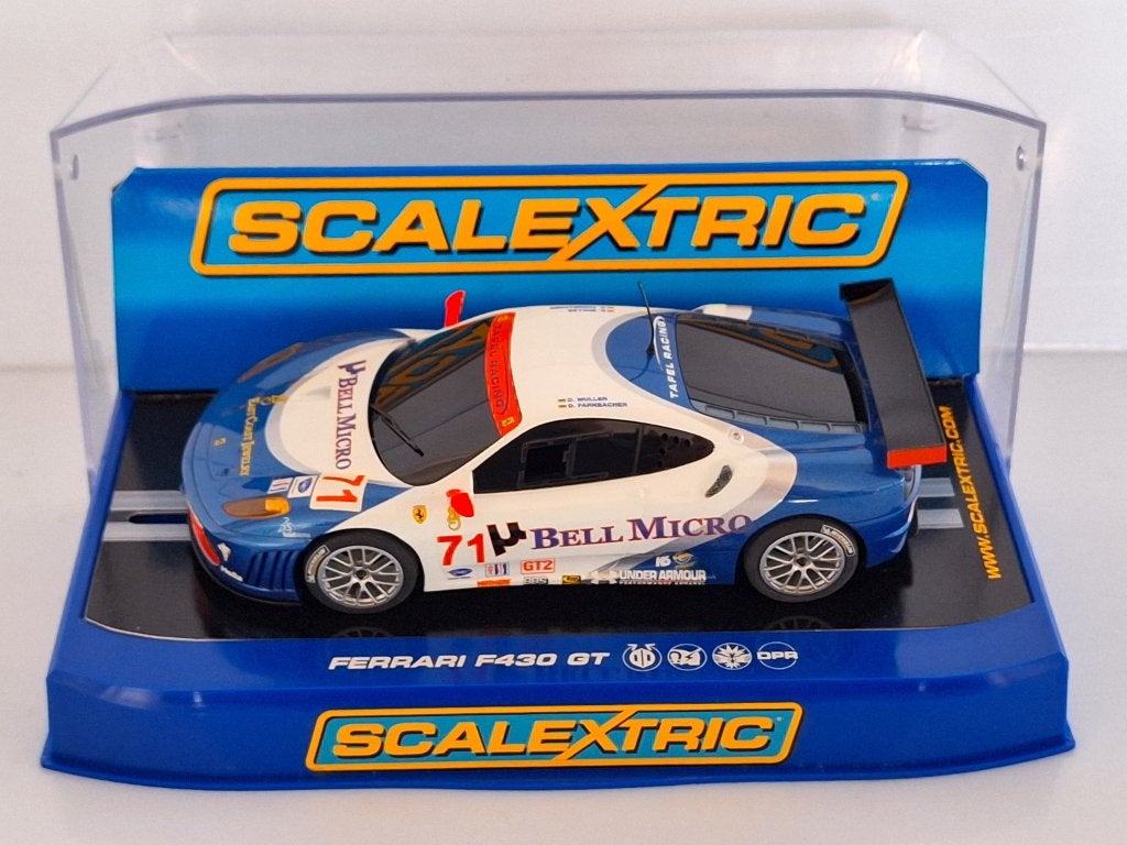 Tableau de course Scalextric Ferrari F430 GT2 #71 C3007, Enfants & Bébés, Jouets | Circuits, Neuf, Autres marques, Électrique