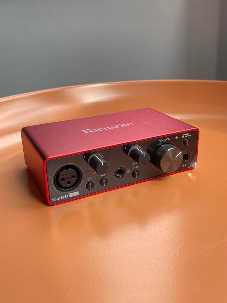 Focusrite Scarlett Solo 3rd gen, Enlèvement ou Envoi, Comme neuf