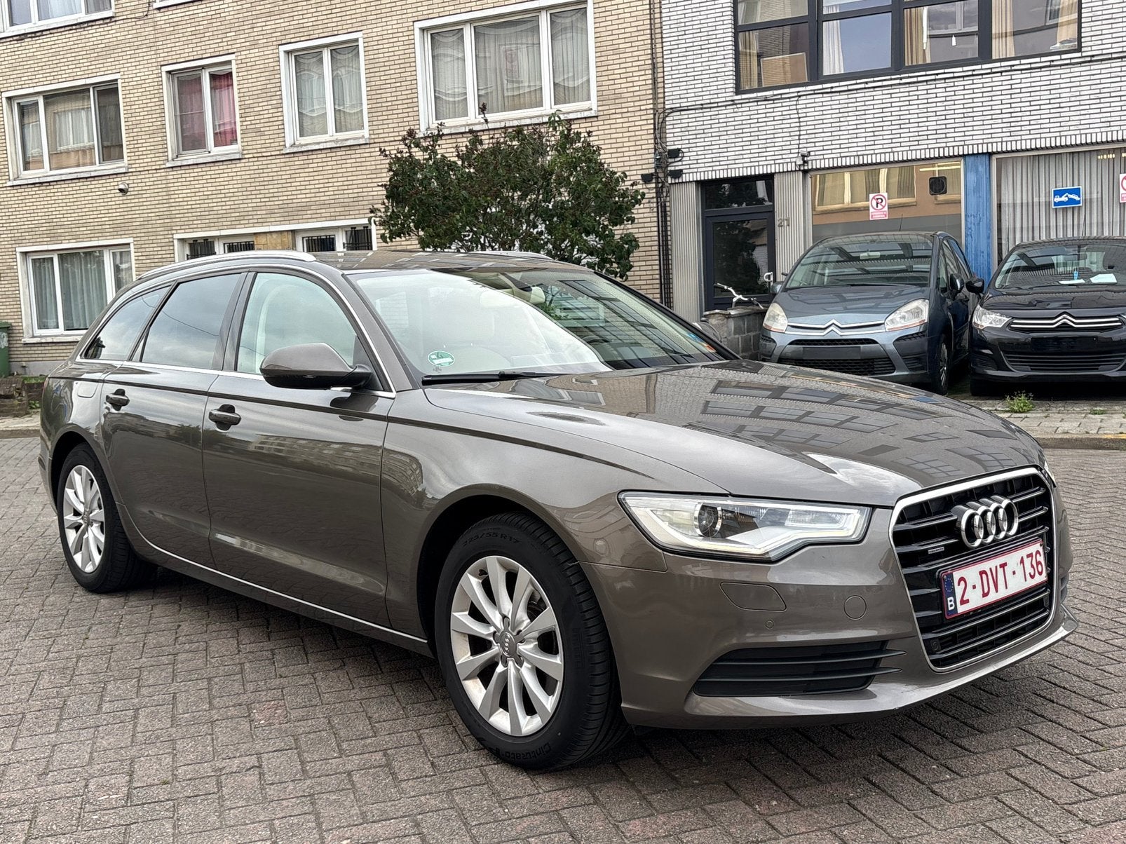 Audi A6 Quattro 3.0 TDI.  Break., Autos, Cuir, Achat, Entreprise, Beige
