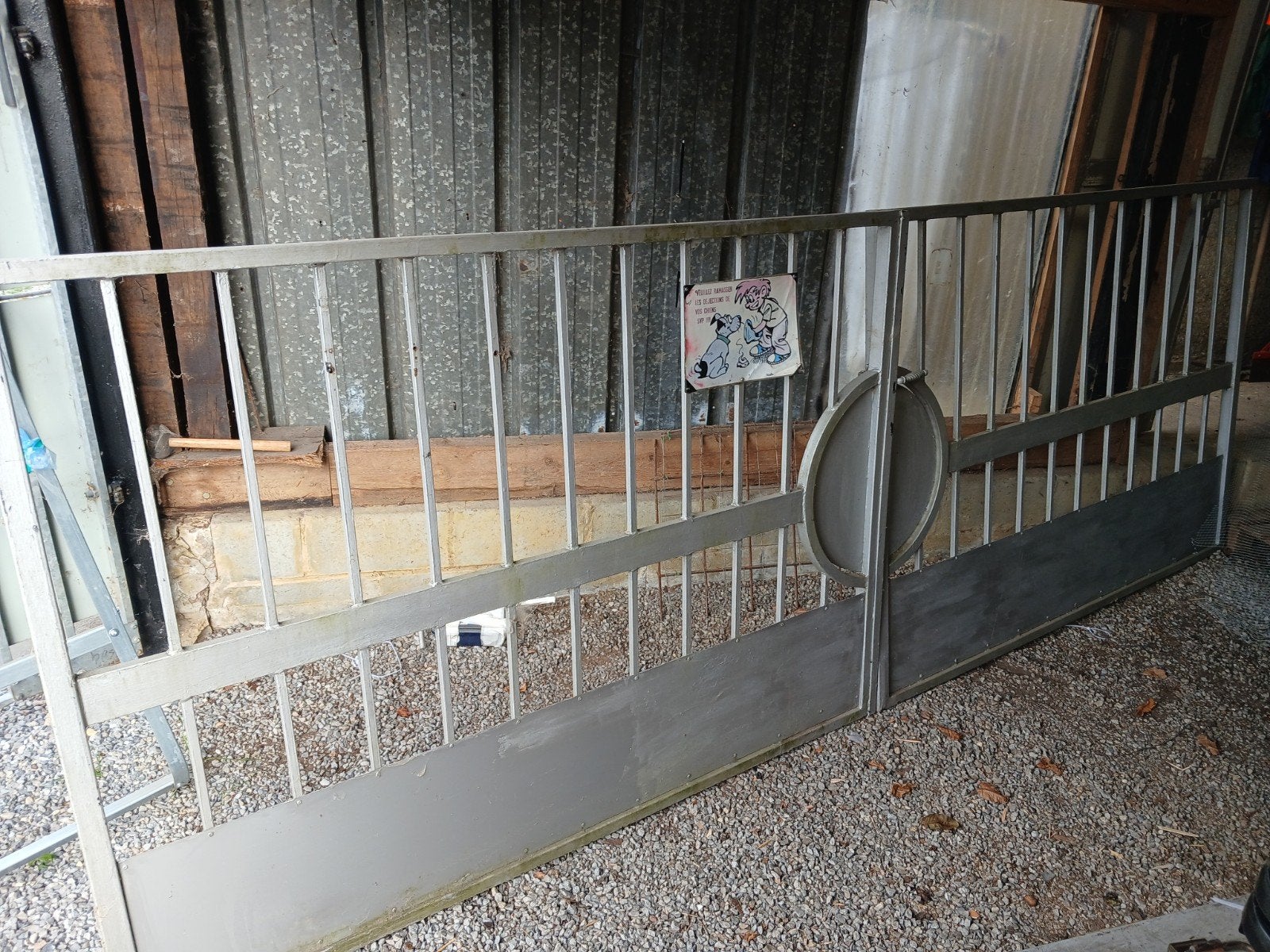 barrière, Jardin & Terrasse, Enlèvement, Fer