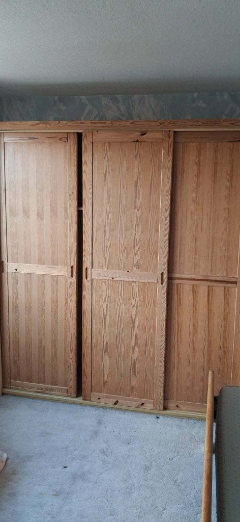 Chambre à coucher complète, Maison & Meubles, Enlèvement, Utilisé, Deux personnes, En pin