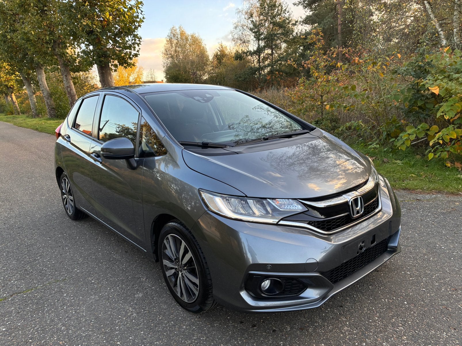 Honda jazz 1.3 benzine AUTOMAAT, Auto's, 75 kW, Stof, 4 cilinders, 5 zetels