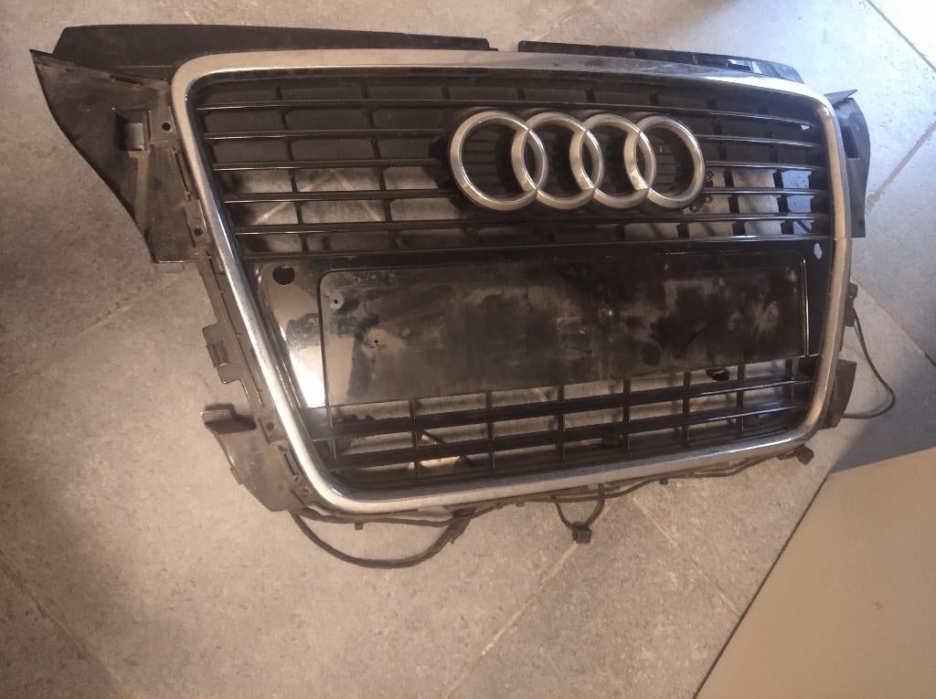 Audi A3 8p Grille, Ophalen, Gebruikt, Voor, Audi