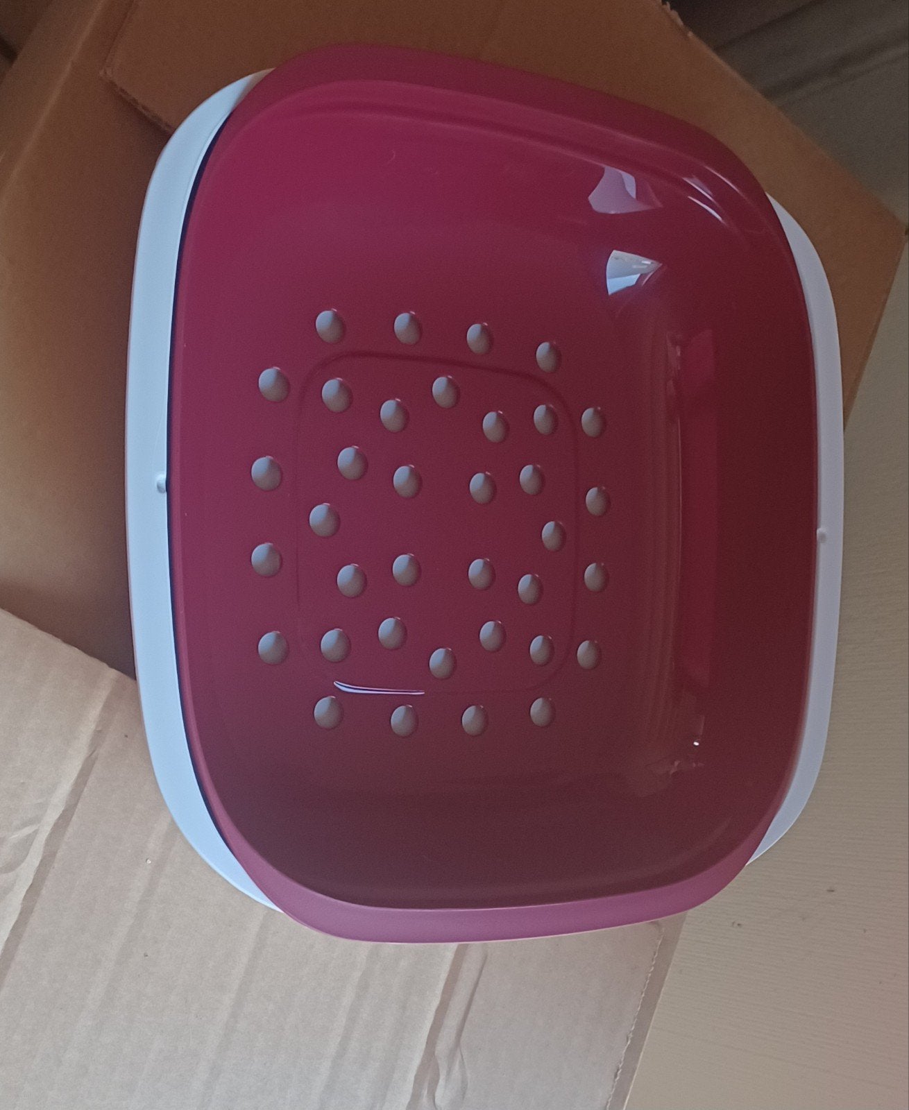 allegra schaal tupperware, Enlèvement ou Envoi, Rouge, Balance