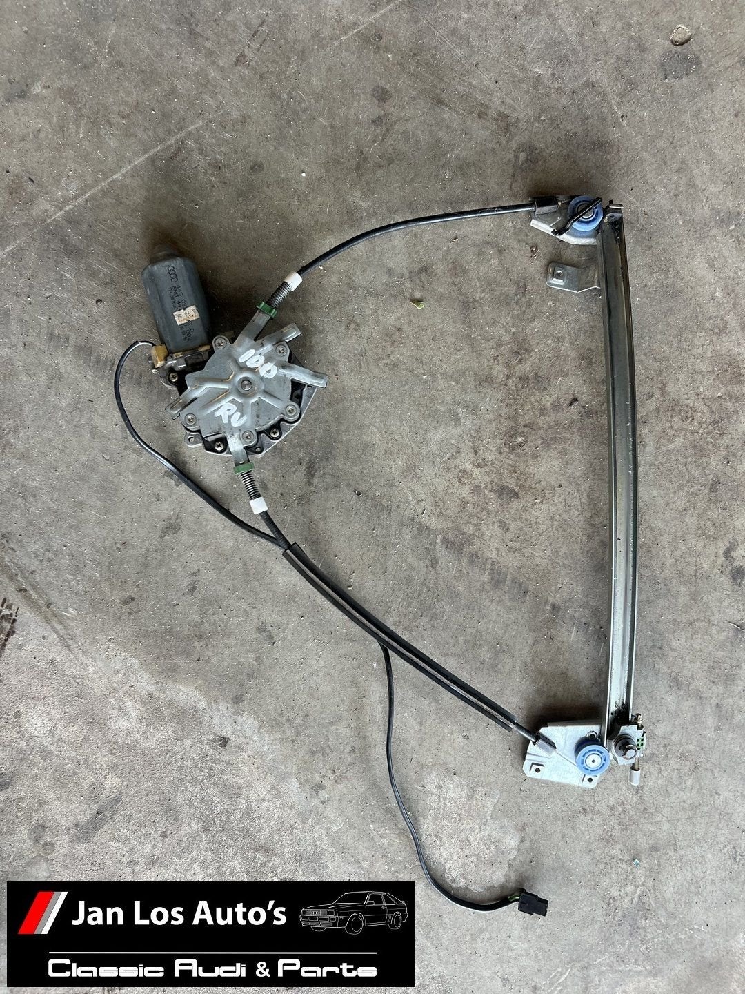 Audi 100 200 5000 V8 c3 44 raammechanisme rechts elektrisch, Gebruikt, -, -, -