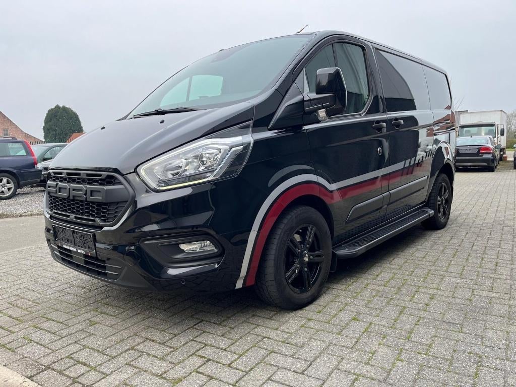 Ford Transit Custom, Auto's, Bestelwagens en Lichte vracht, Stof, 1995 cc, Euro 6, Zwart