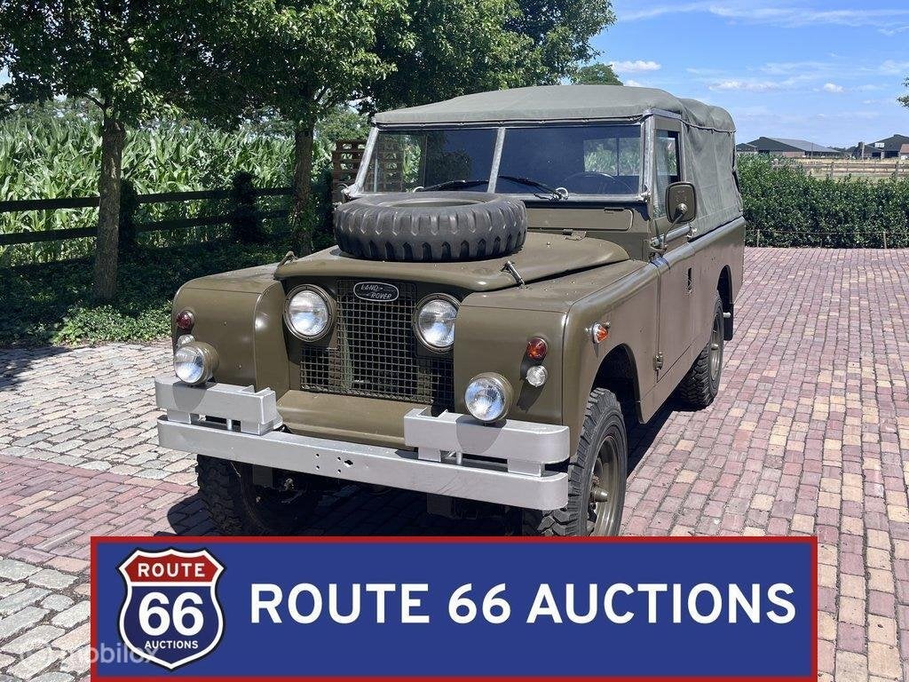 Land Rover 109 Series IIA | 1969 | Route 66 Auctions, Autos, Achat, Land Rover, Entreprise, Boîte manuelle