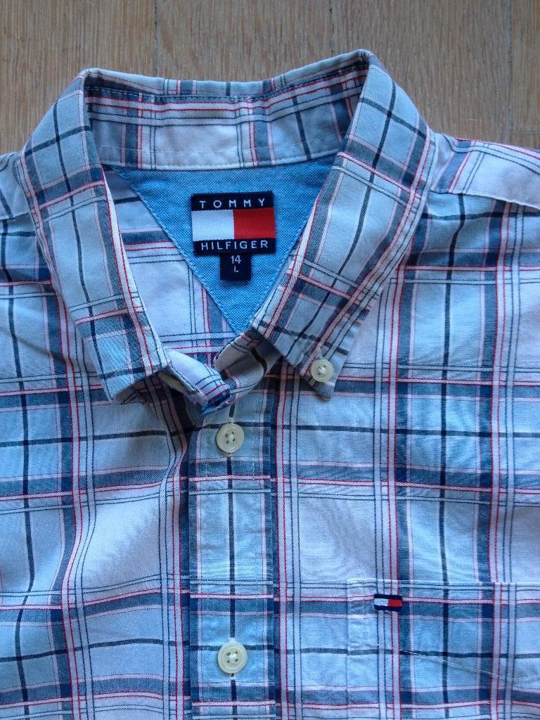 Tommy Hilfiger, hemd 14 jaar Perfecte staat, Kinderen en Baby's, Kinderkleding | Maat 164, Ophalen of Verzenden, Shirt of Longsleeve