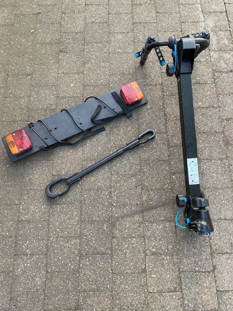 Fietsendrager trekhaak, 2 fietsen, Auto diversen, Fietsendragers, Ophalen, 2 fietsen, Gebruikt, Trekhaakdrager