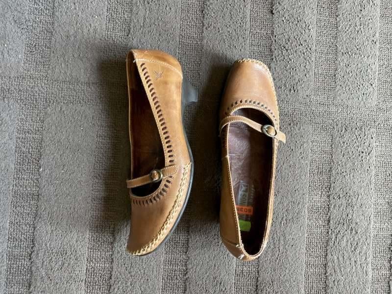 schoenen maat 37, Comme neuf, Brun, Enlèvement, Chaussures basses