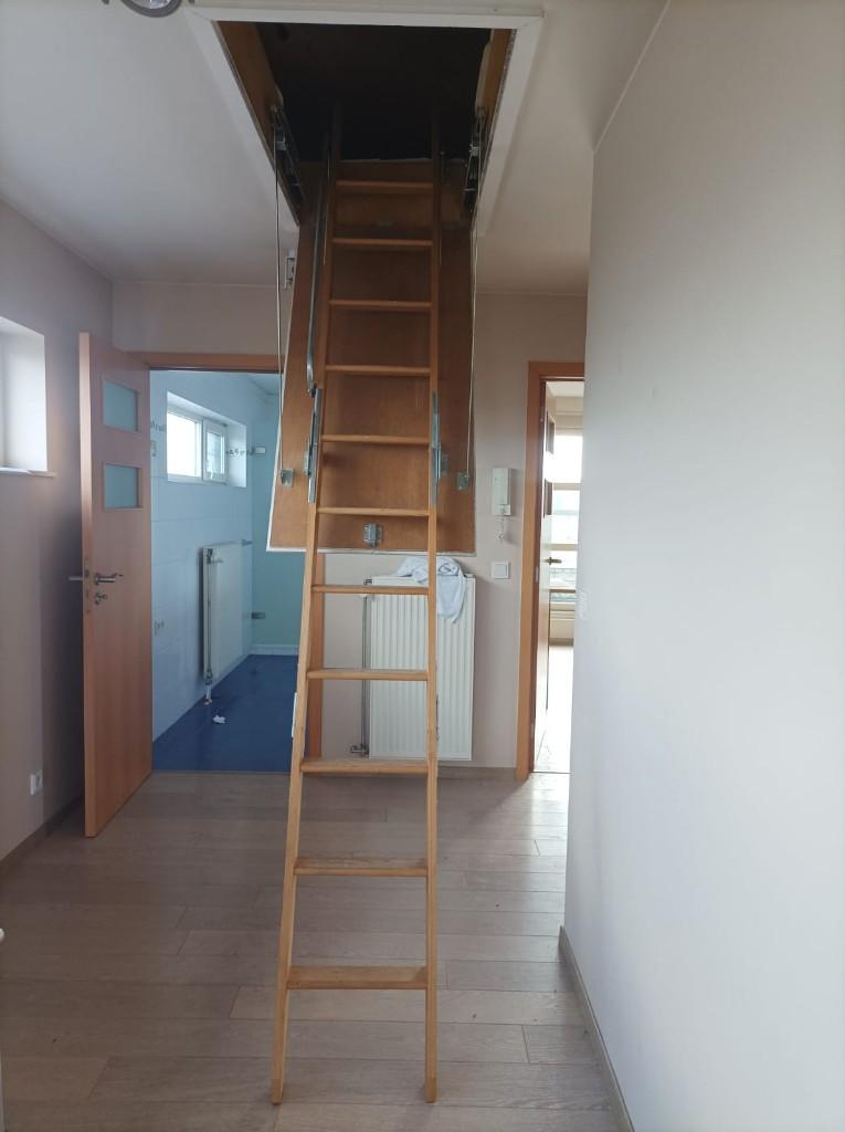 Zoldertrap, Doe-het-zelf en Bouw, Ladders en Trappen, Ophalen, Gebruikt, Trap, Opvouwbaar of Inschuifbaar