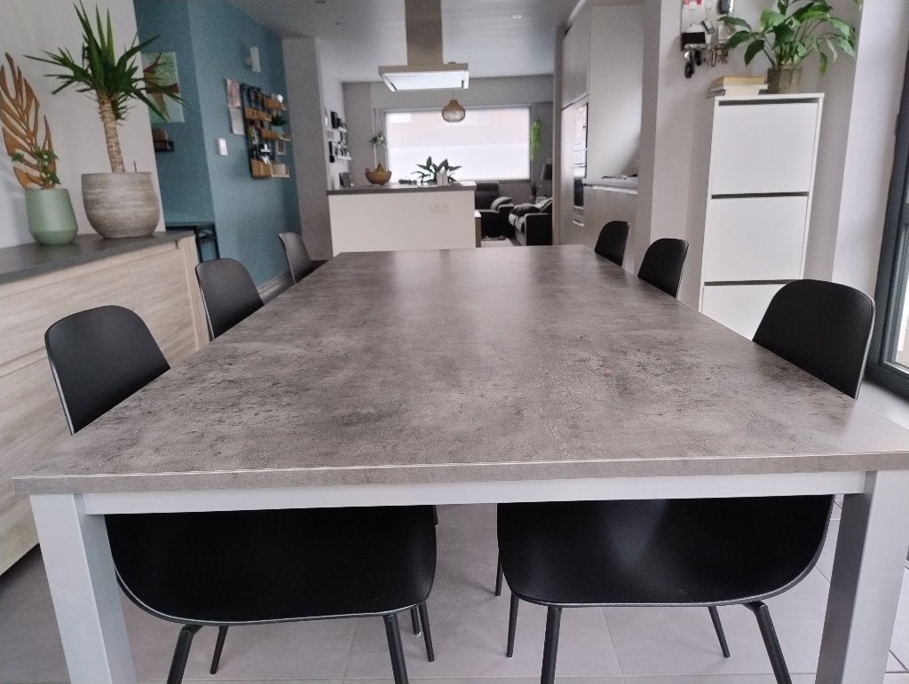 Eettafel en stoelen, Ophalen, Gebruikt, 50 tot 100 cm, Vijf personen of meer