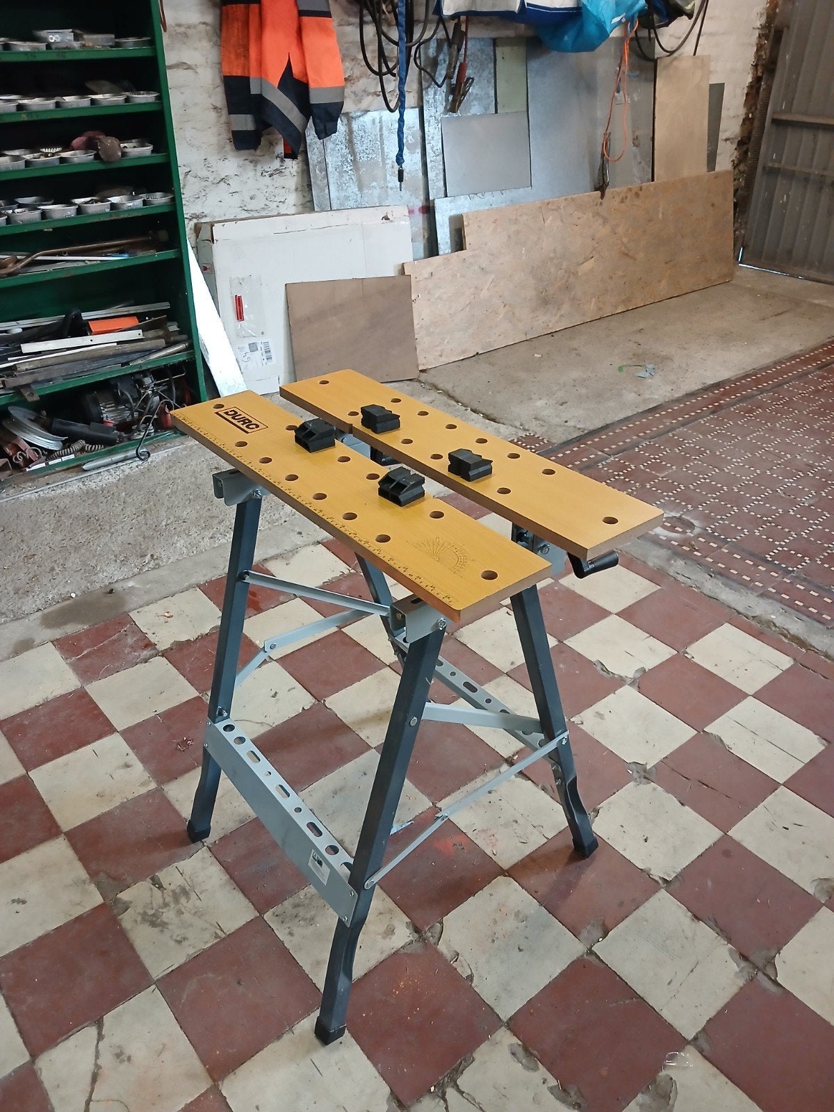 opplooibare werkbank, Bricolage & Construction, Enlèvement, Neuf