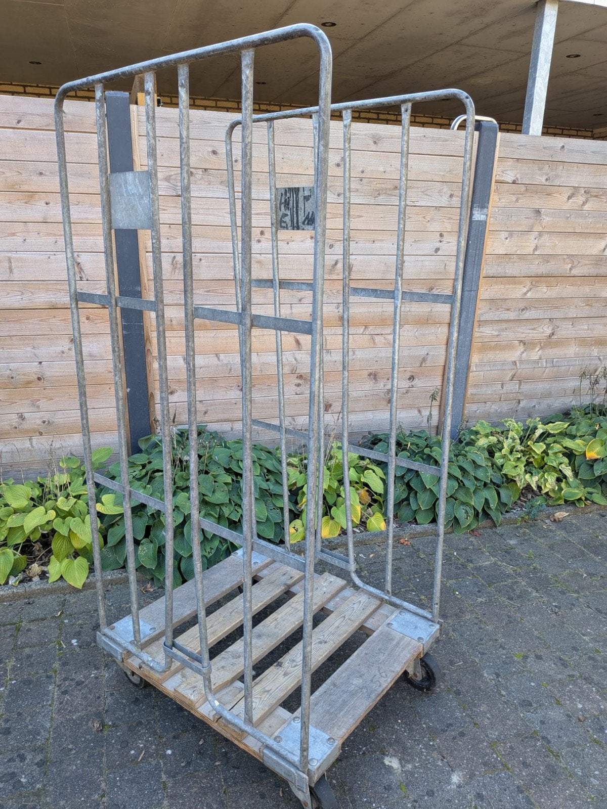 2-heks Rolcontainer met demontabele klemhekken, Bricolage & Construction, Enlèvement