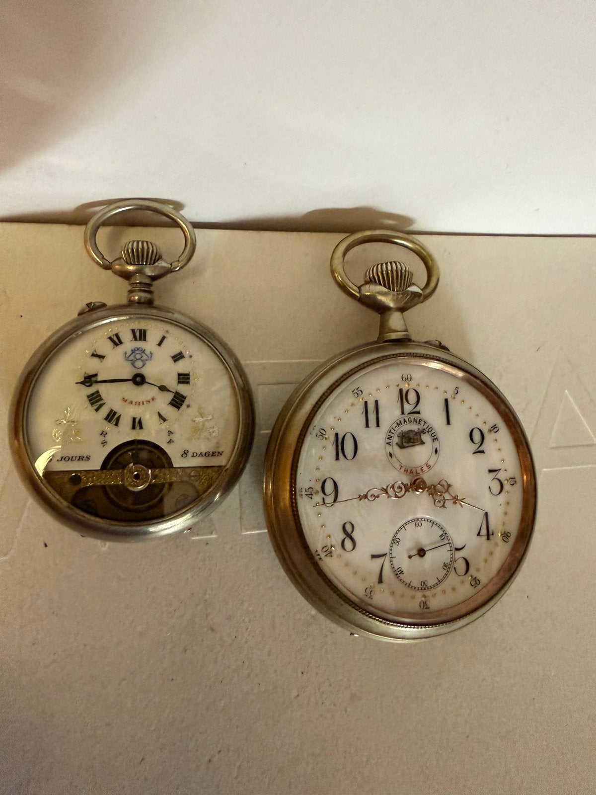 Hebdomas+Regulateur, Bijoux, Sacs & Beauté, Montres | Anciennes | Antiquités, Enlèvement ou Envoi