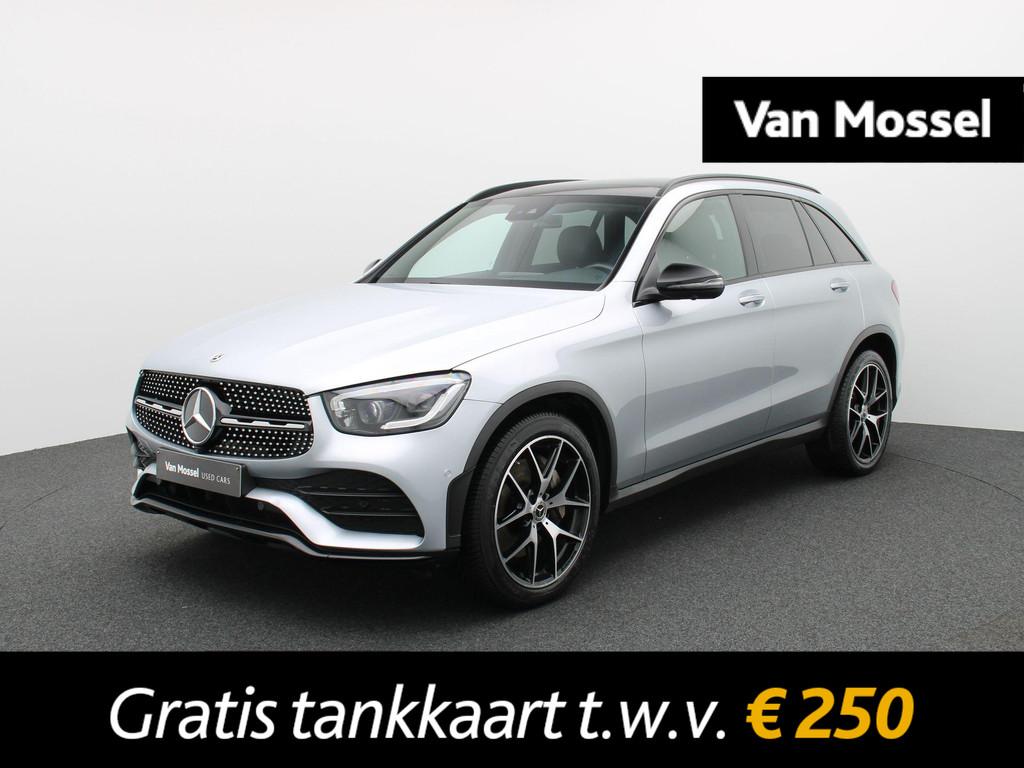 Mercedes-Benz GLC 200 d AMG LINE + CARPLAY + BURMESTER + PAN, Argent ou Gris, Achat, Euro 6, Noir