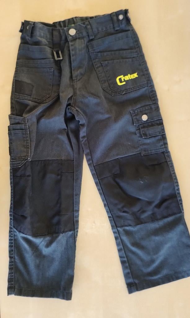 Zwarte werkbroek Cratex, maat 128, Ophalen of Verzenden, Gebruikt, Cratex, Broek