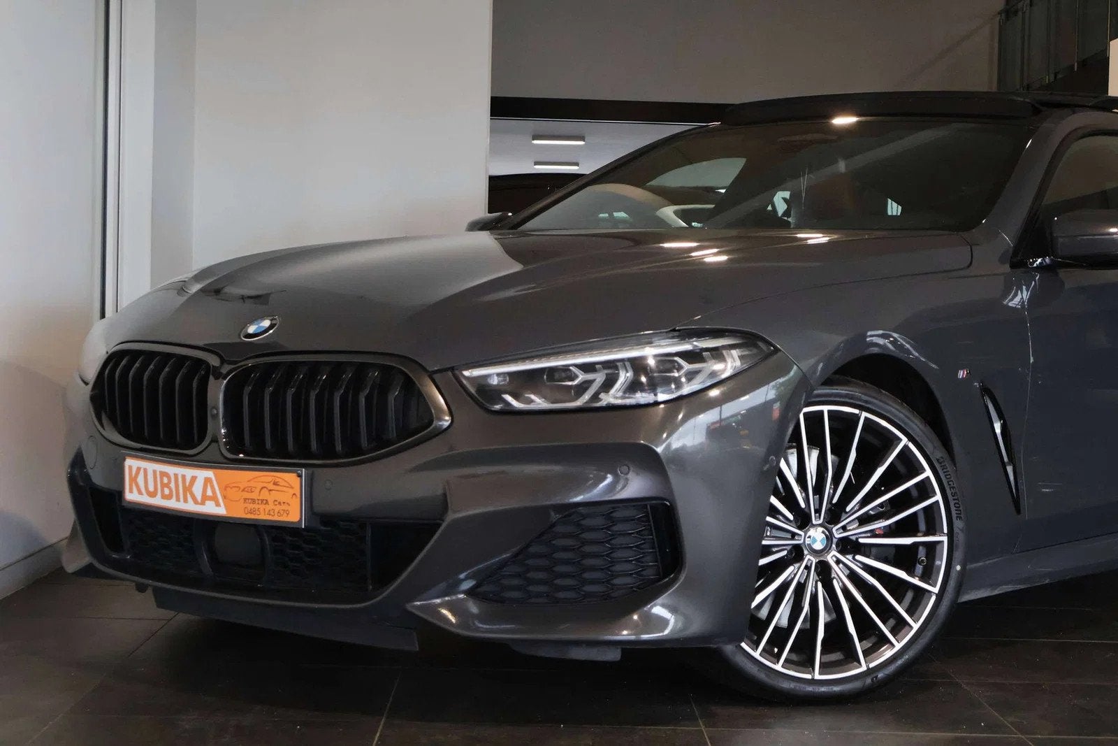 BMW 8 series 840 Gran Coupé 840iAS M-PACK Opendak Head-up G, Autos, Cuir, Argent ou Gris, Achat, 6 cylindres