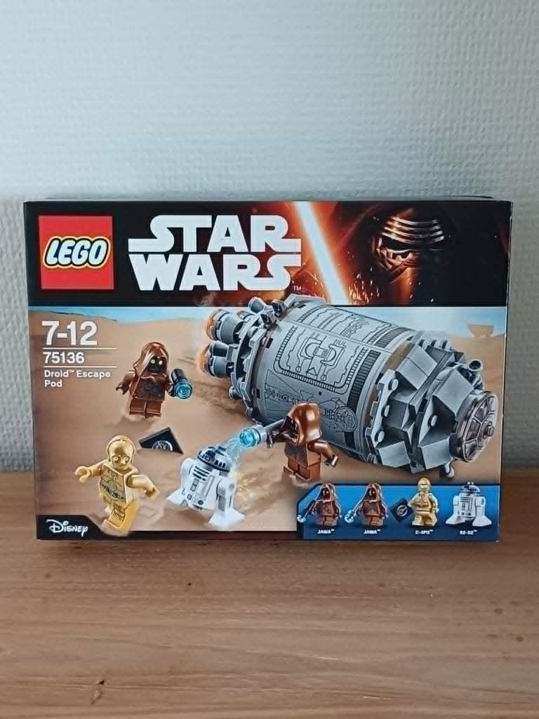 Lego Star wars 75136 Droid Escape NIEUW Sealed, Enlèvement, Neuf