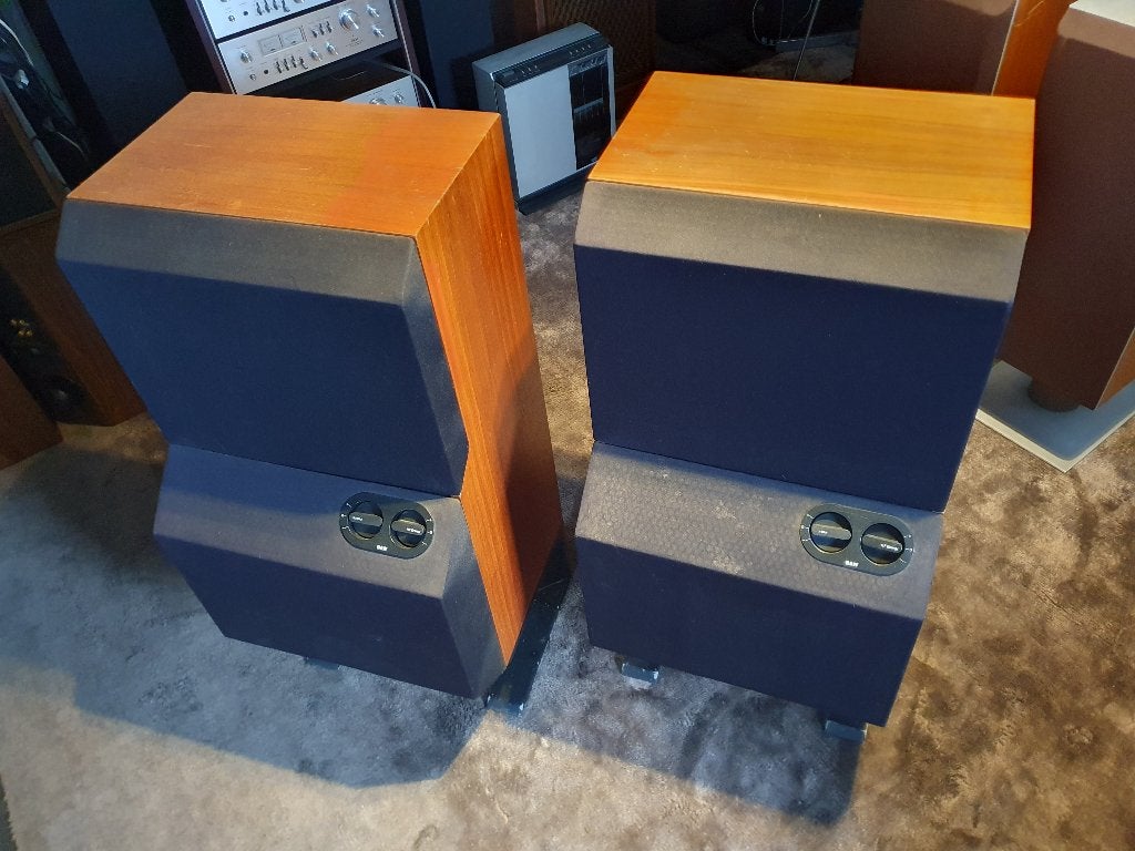 B&W DM6 enceintes vintage, Enlèvement, Utilisé, Bowers & Wilkins (B&W)