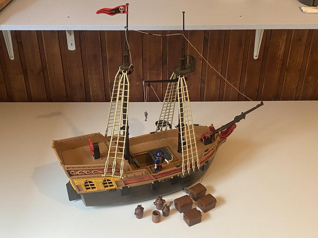 Playmobil piratenschip, Kinderen en Baby's, Speelgoed | Playmobil, Ophalen, Gebruikt, Los Playmobil