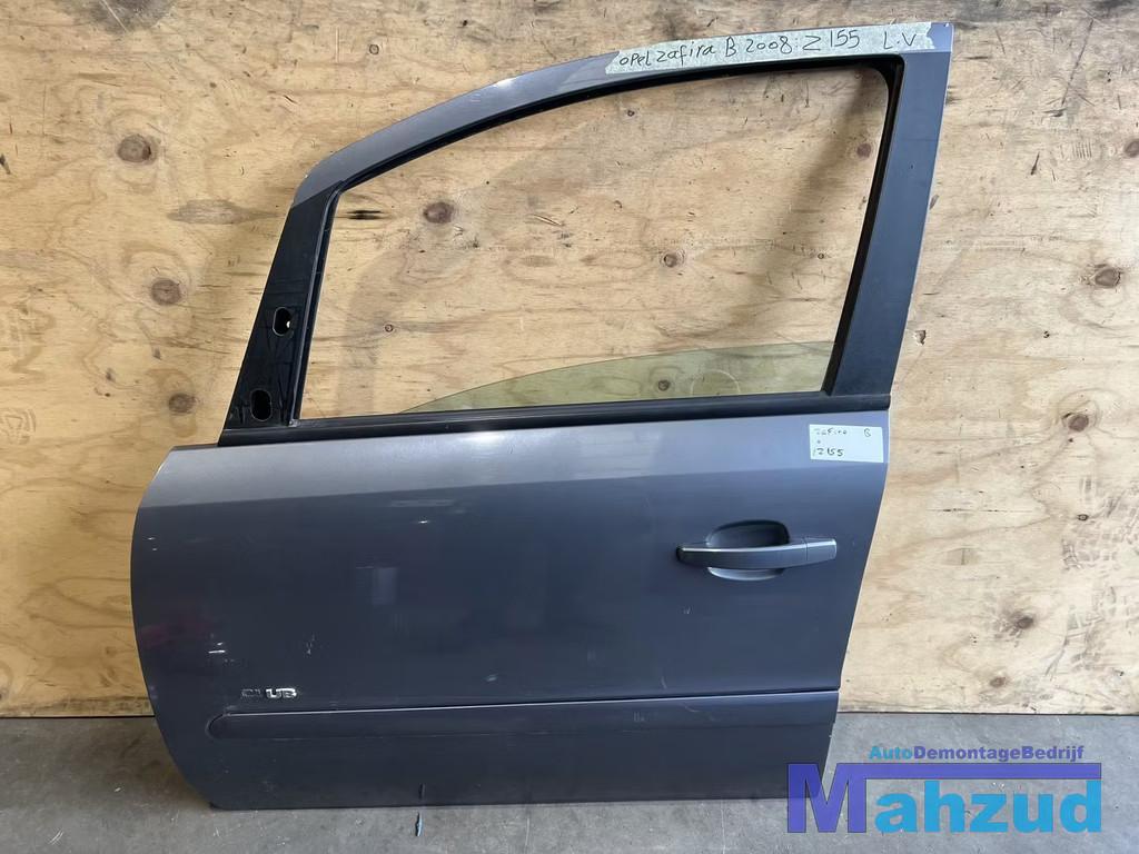 OPEL ZAFIRA B GRIJS Z155 Links voor deur 2005-2011, Gauche, Opel Automobile GmbH, Porte, Opel
