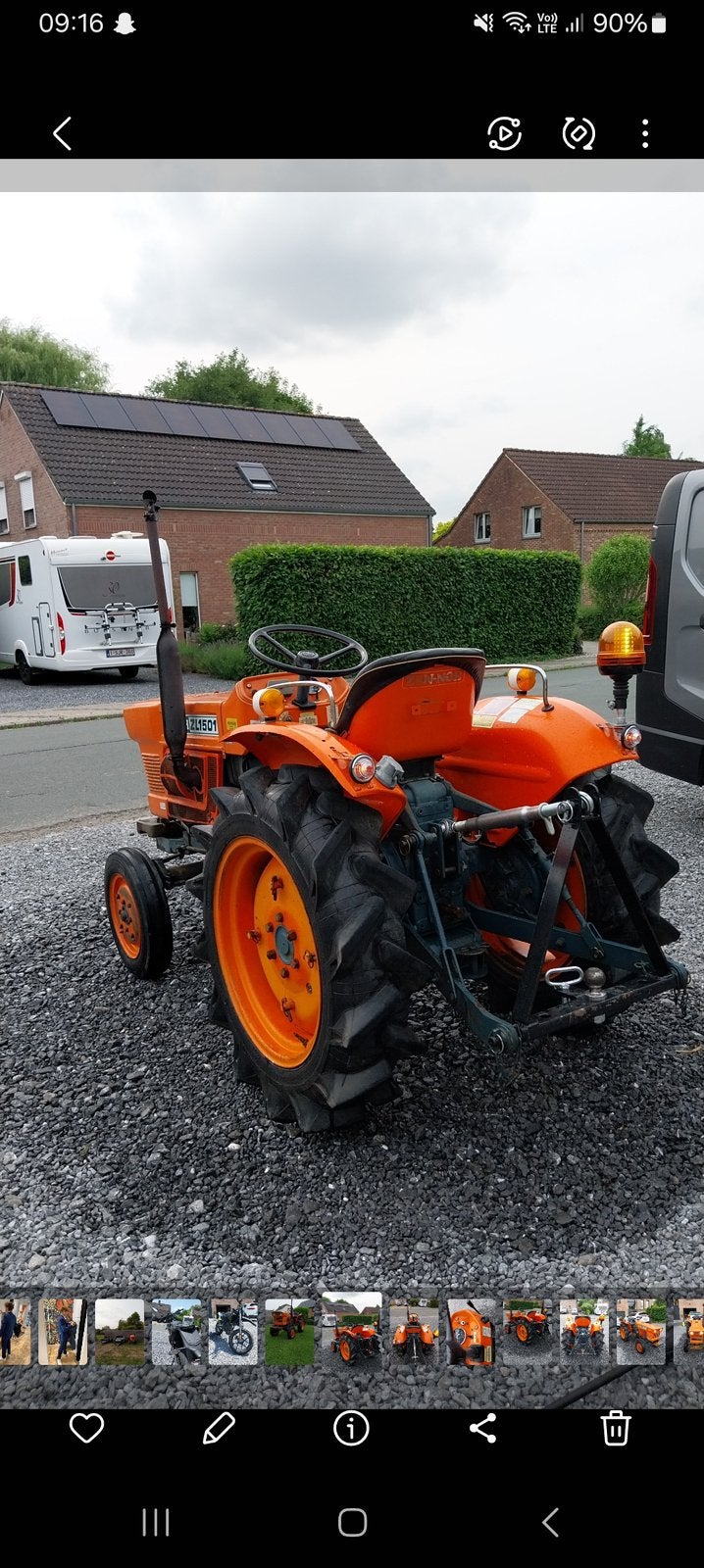 Kubota micro tracteur, Zakelijke goederen, Landbouw | Tractoren, Ophalen