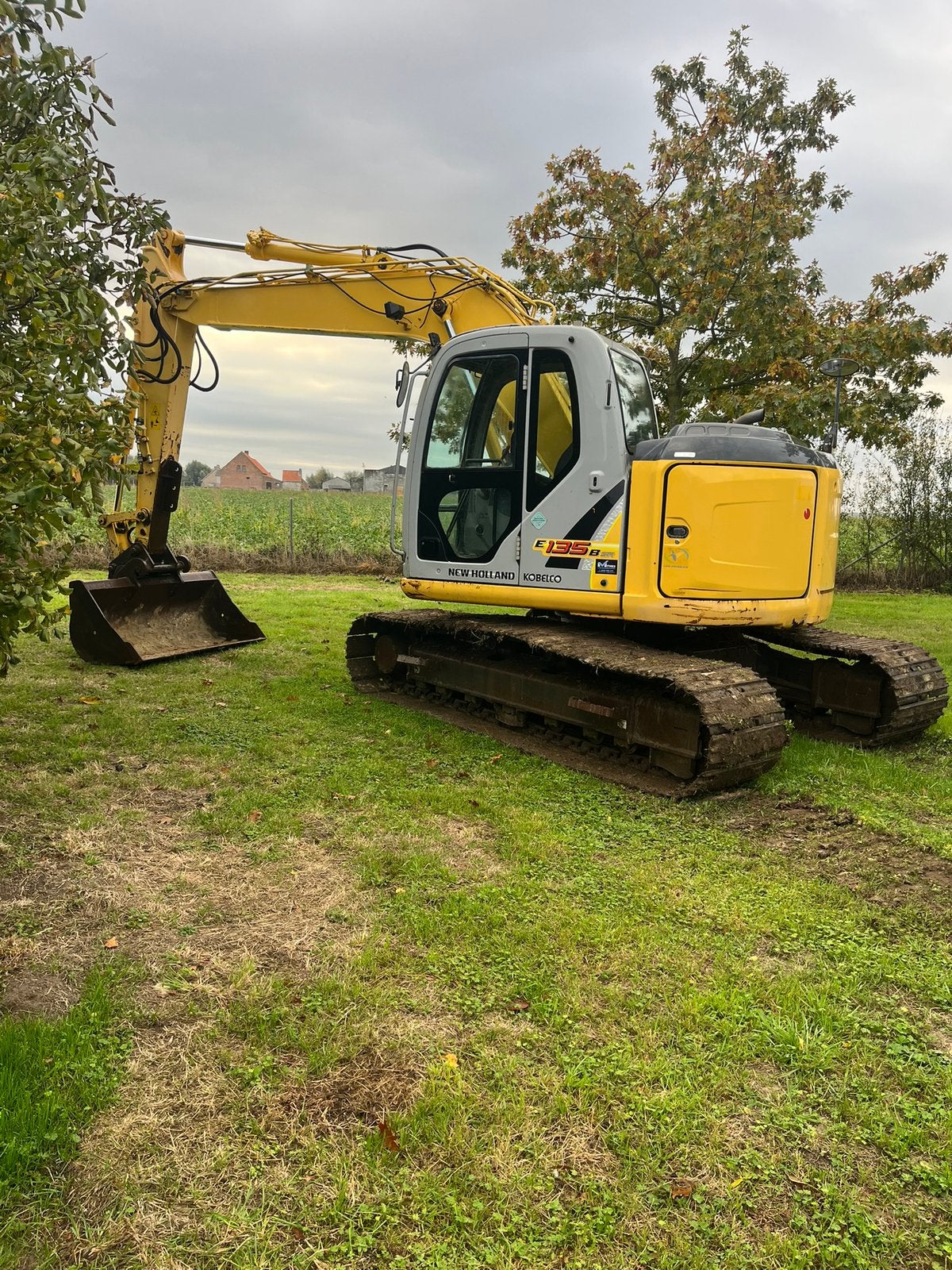 New holland kobelco graafmachine 15 ton, Ophalen of Verzenden, Graafmachine