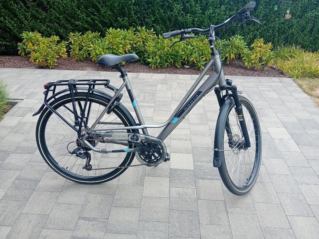 Norta TS40 Damesfiets - Zo goed als nieuw - Slechts 200 km, 53 tot 56 cm, Versnellingen, Zo goed als nieuw, Schijfrem