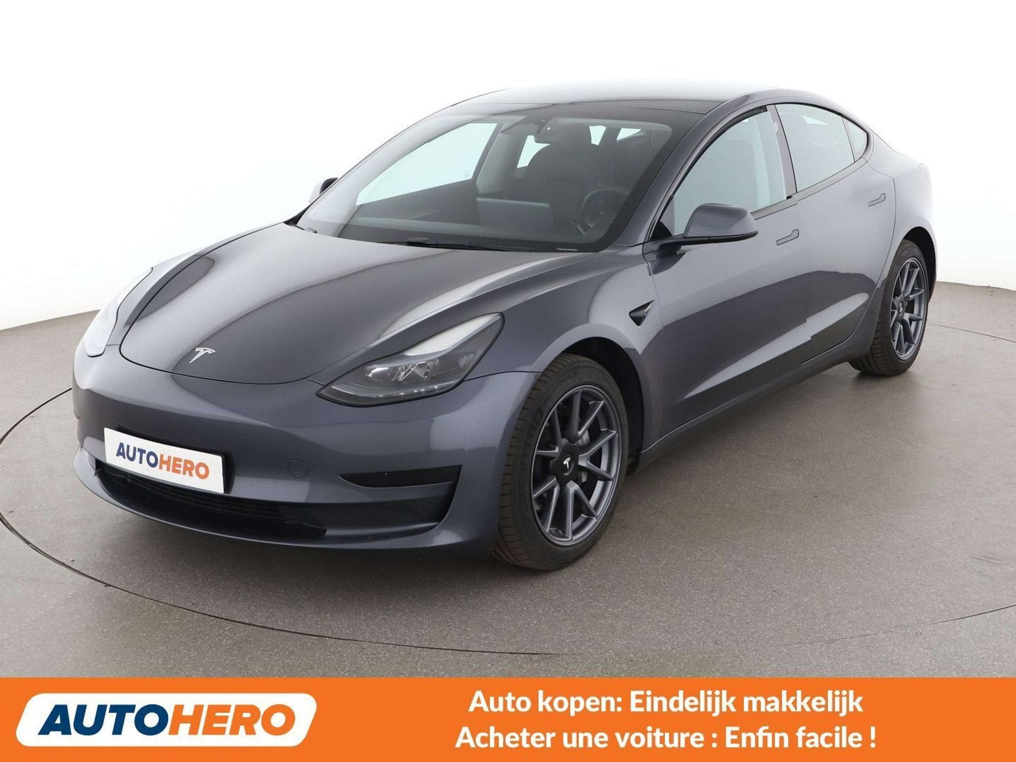 Tesla Model 3 Standard Range Plus (bj 2022, automaat), Auto's, Automaat, 4 deurs, Achterwielaandrijving, Gebruikt