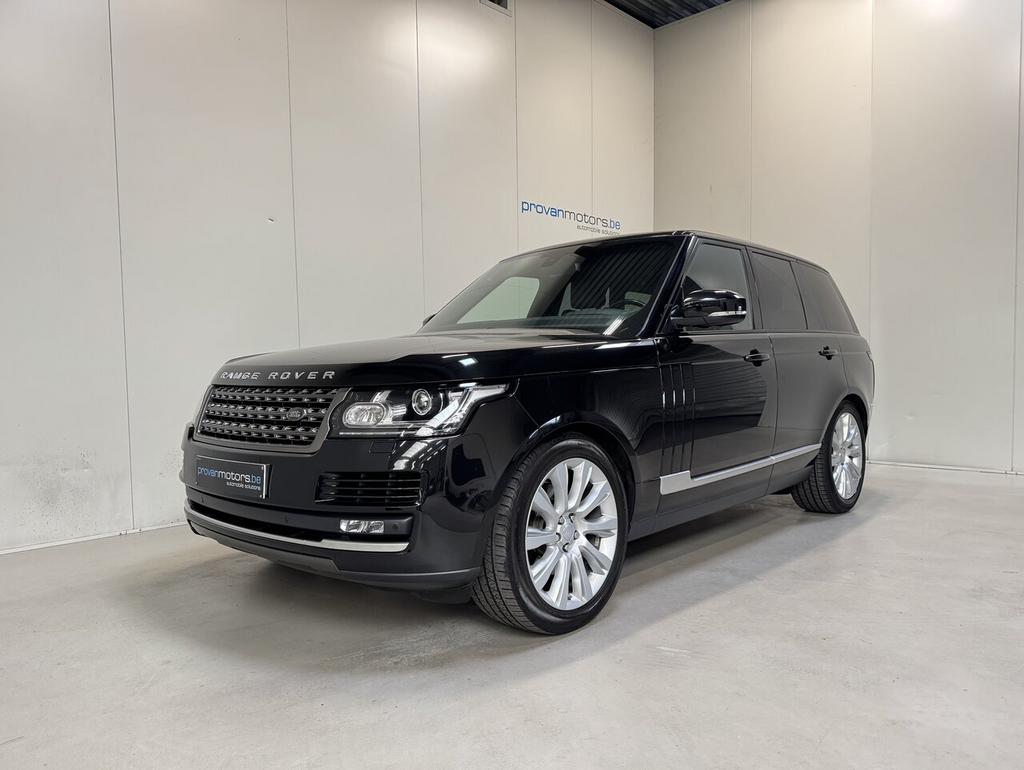 Land Rover Range Rover 3.0 TDV6 Vogue Euro6  - Topstaat! 1S, 2993 cc, 0 kg, Zwart, SUV of Terreinwagen