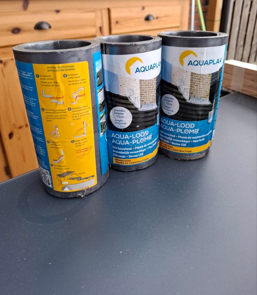 Lood rollen 3 stuks, Ophalen