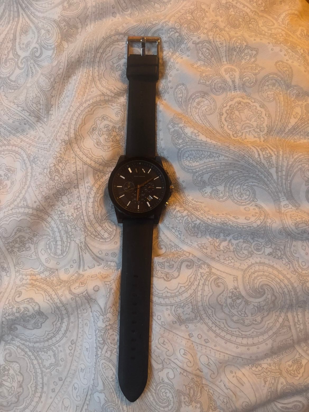 Armani exchange horloge, Bijoux, Sacs & Beauté, Montre-bracelet, Autres marques, Enlèvement ou Envoi, Comme neuf