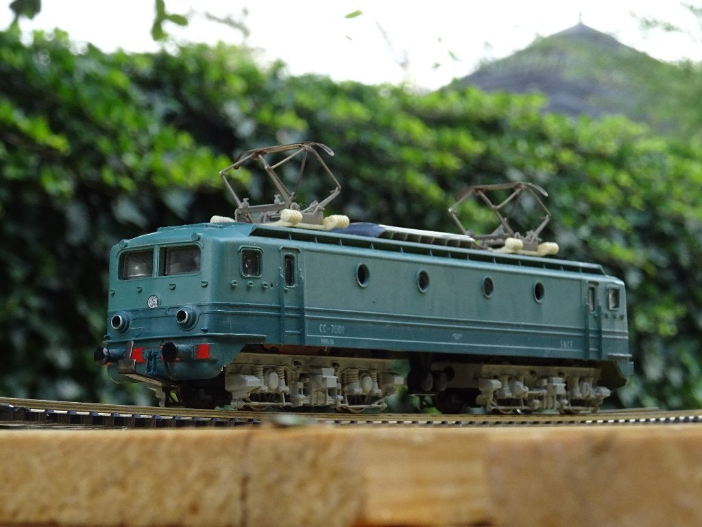 Franse electrische locomotief - Jouef - HO, Gebruikt, Jouef, Ophalen of Verzenden, Gelijkstroom
