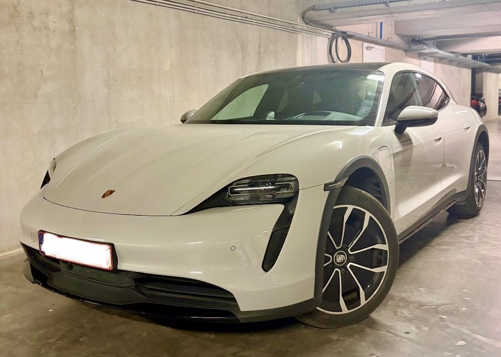 Porsche taycan cross turismo mét 1,5j Porsche garantie, Auto's, Automaat, Leder, Elektrisch, Break