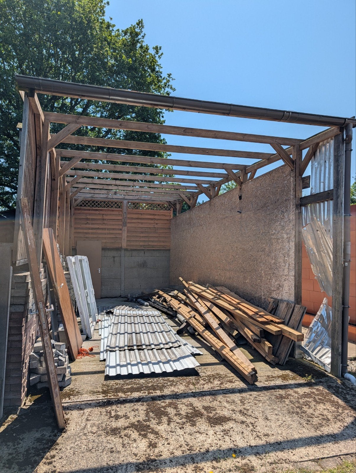 Carport Gratis!, Tuin en Terras, Overkappingen, Ophalen, Carport