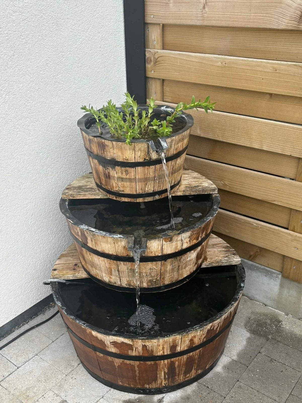 Waterfontein met pomp, Ophalen, Gebruikt, Overige materialen, Waterornament