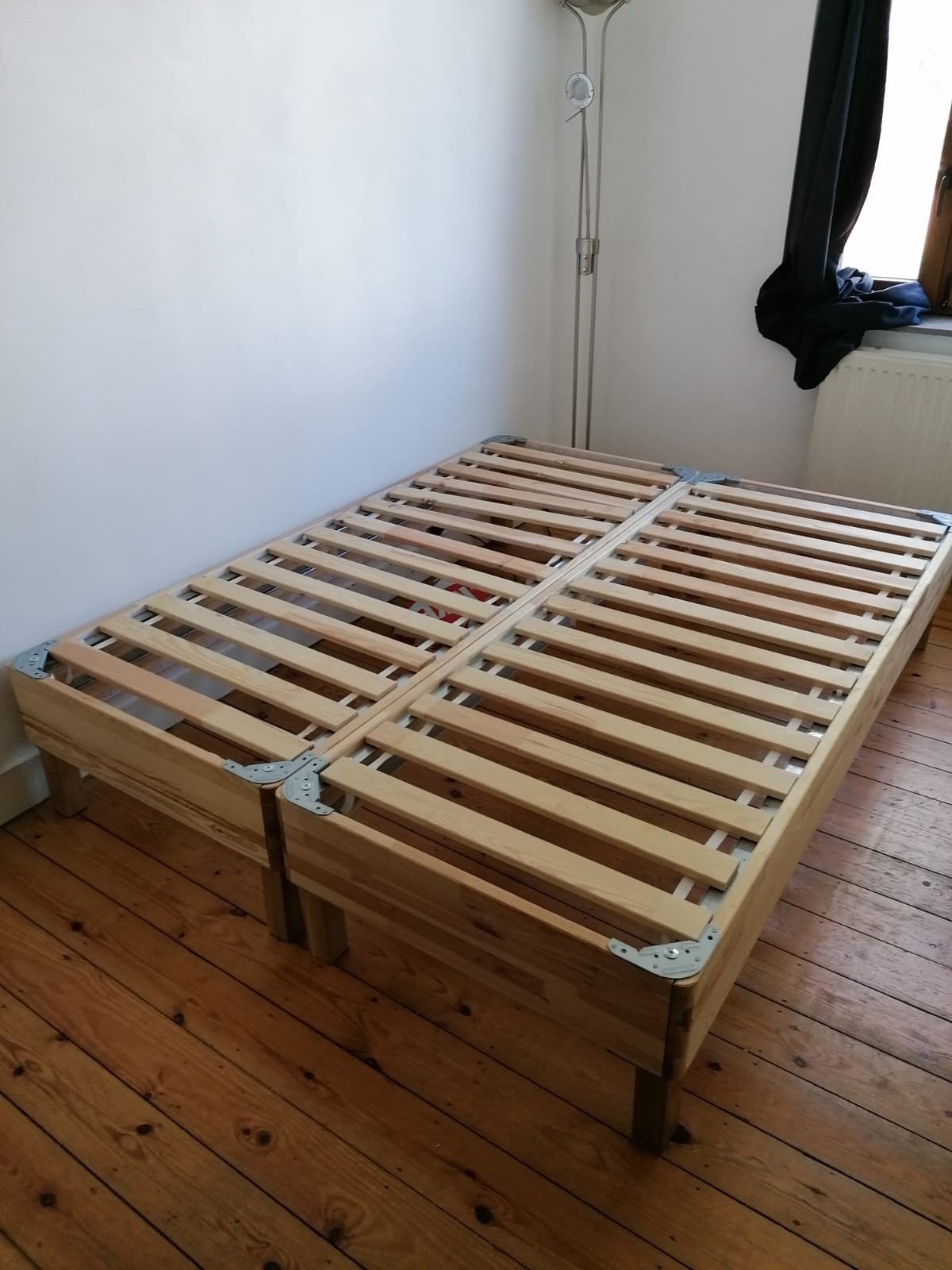 Lit 160x200cm Espevar en bois Ikea, Enlèvement, Bois