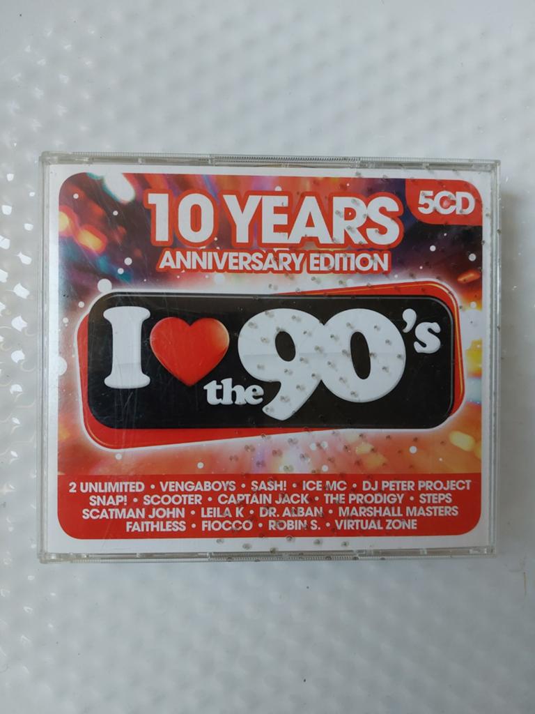 I LOVE THE 90'S - 10 Years Anniversary Edition, Cd's en Dvd's, Verzenden, Zo goed als nieuw