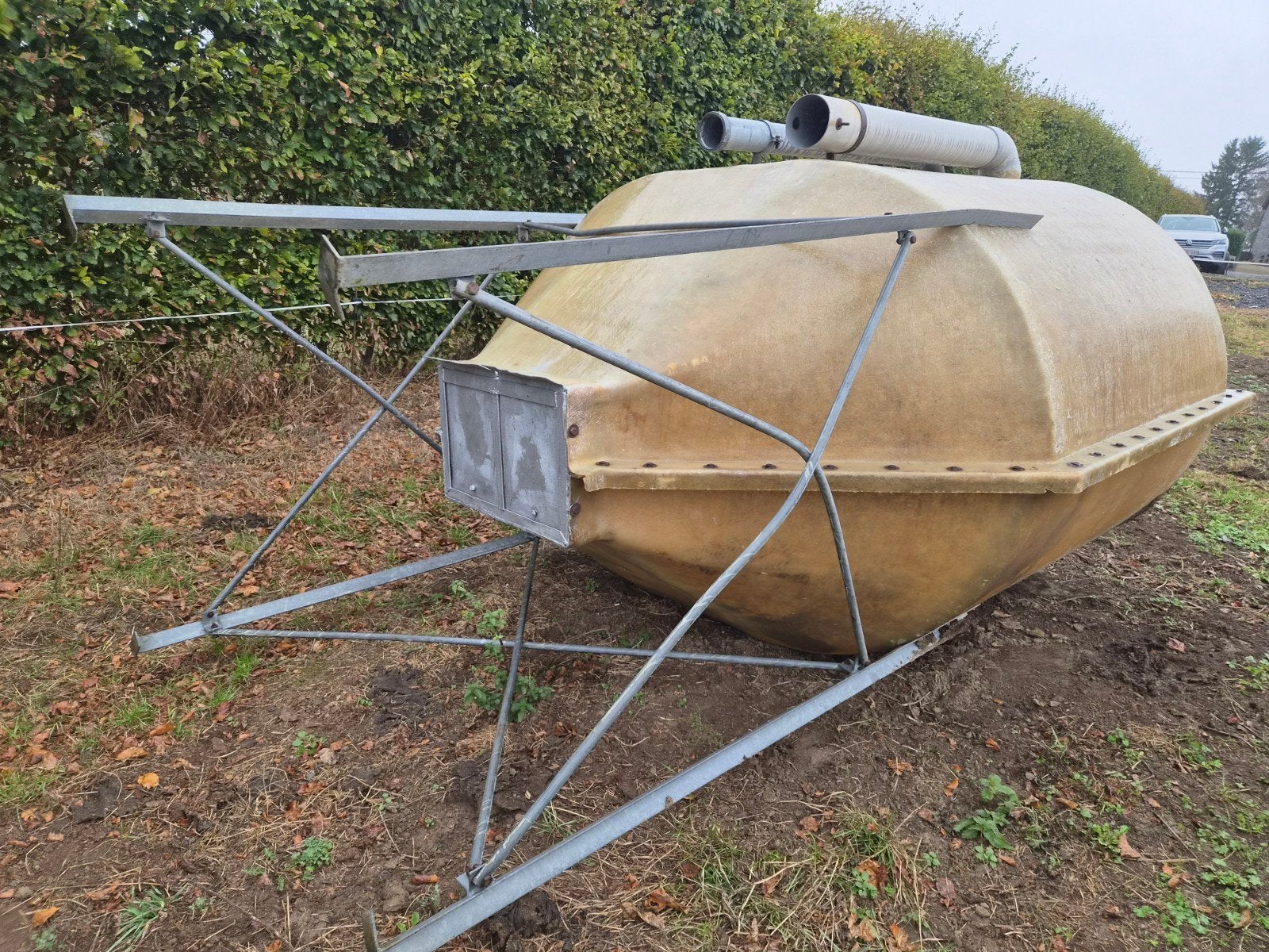 Silos polyestér: 4 tonnes., Enlèvement ou Envoi, Utilisé